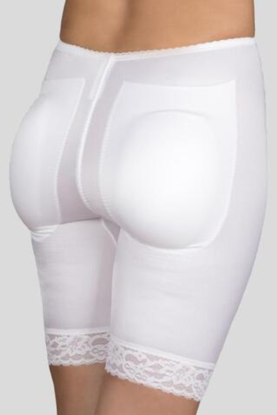 Шелковистые панталоны с эффектом пуш-ап (Размер: S) (Цвет: кофейный)