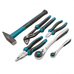 Набор инструментов 115 предметов, 120 зубьев, CrV, 1/4", 1/2" GROSS 14152