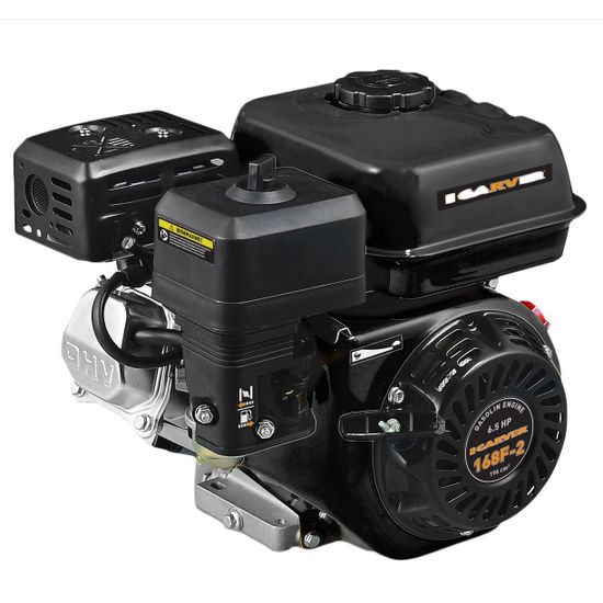 Двигатель бензиновый "CARVER" 168FL-2 (6,5 л.с.)