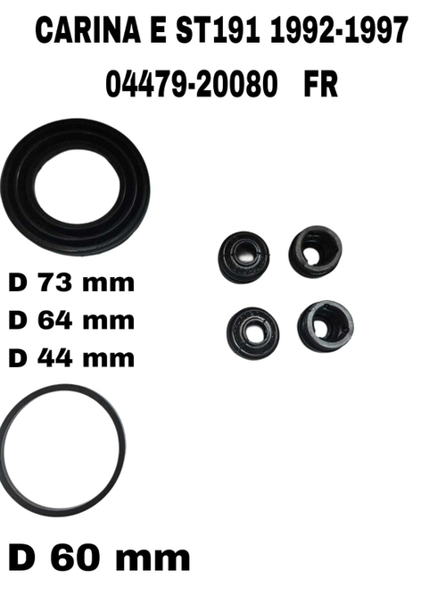 РЕМКОМПЛЕКТ СУПОРТА CARINA E ST191 1992-1997 ST170