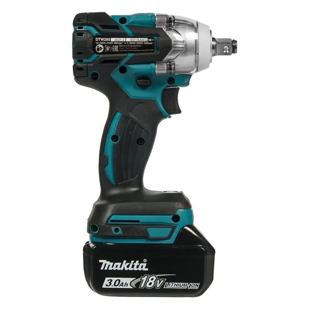 Makita DTW285RFJX аккумуляторный гайковерт (2 x 3 Ач, ЗУ)