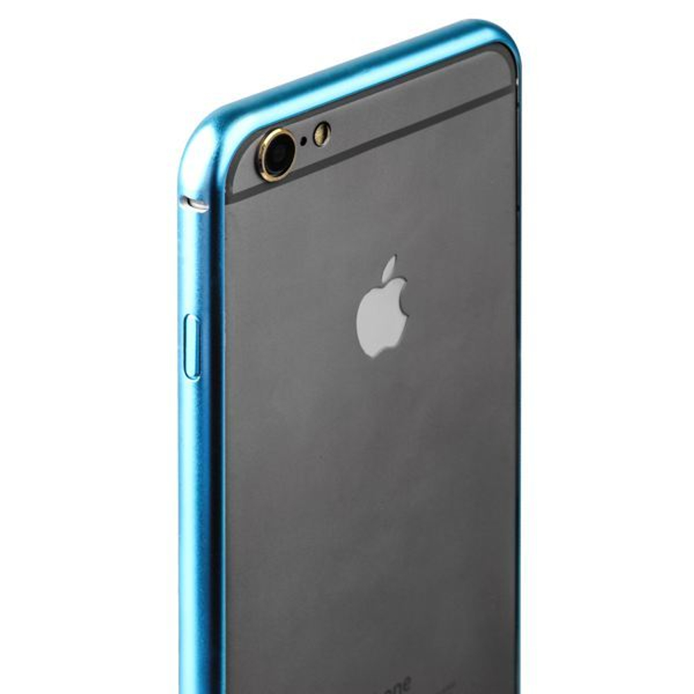 Бампер металлический iBacks Colorful Essence Aluminum Bumper для iPhone 6s Plus/ 6 Plus (5.5) (ip60088) Blue