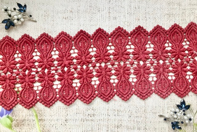 Кружево матовое плетеное, ш. 10 см