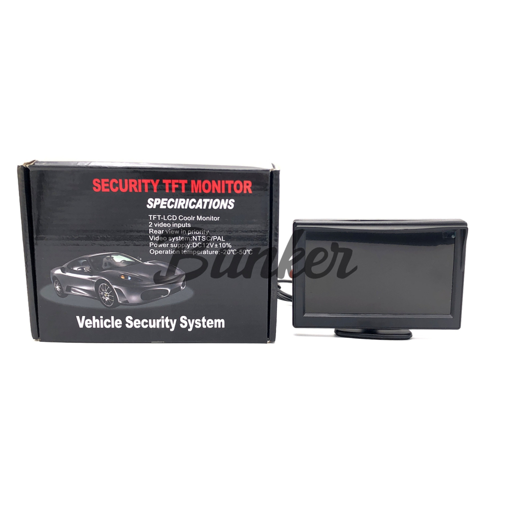 Универсальный Монитор HX-4302 размер дисплея 4.3"