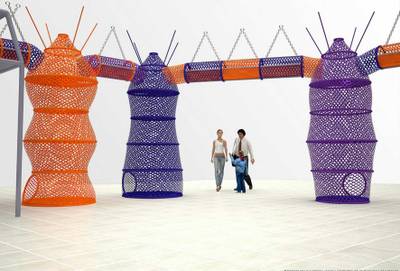 Верёвочный лабиринт «Плетёные мечты»