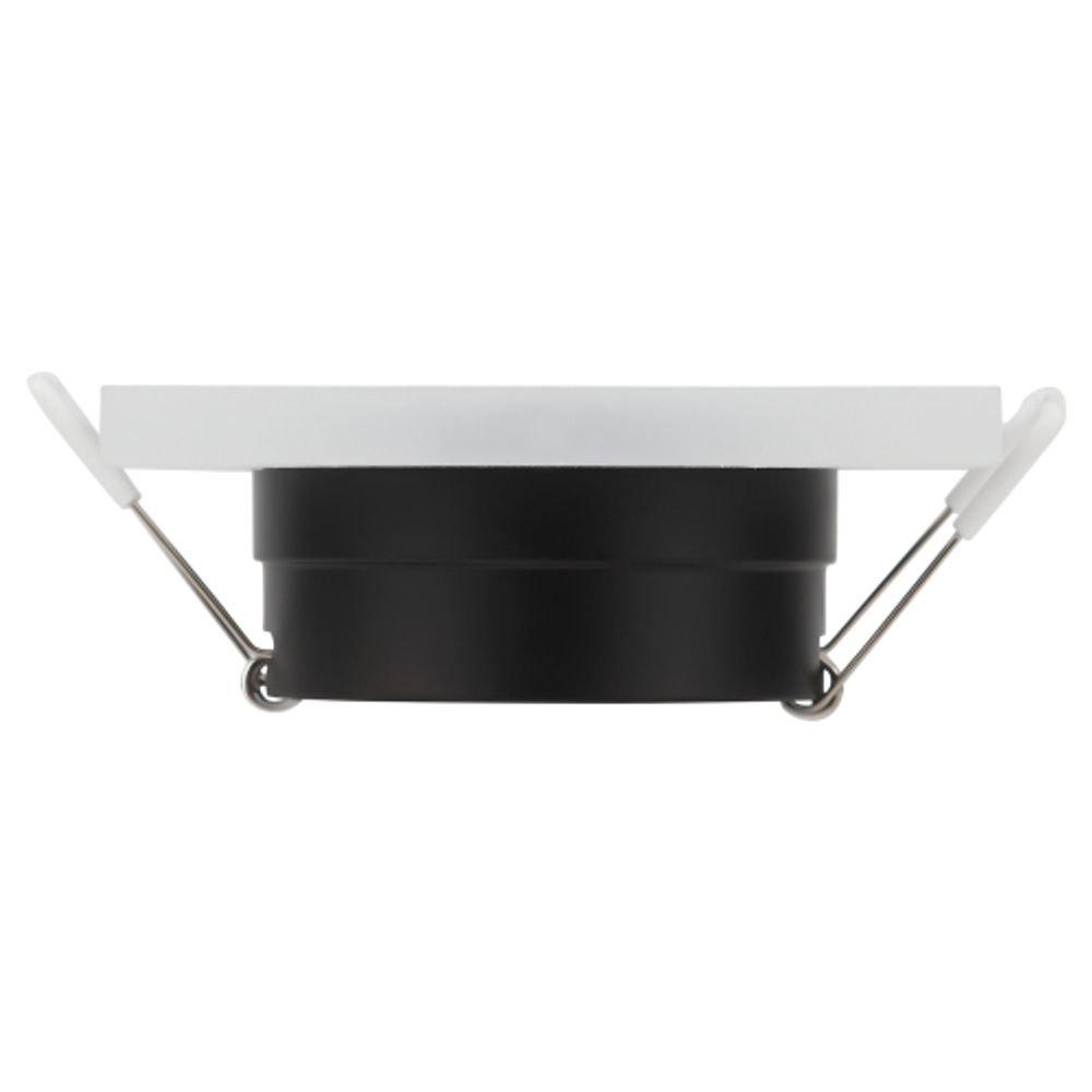 Светильник встраиваемый декоративный ЭРА DK91 WH/BK под лампу MR16 GU5.3 белый/черный