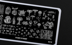 Пластина для стемпинга Go! Stamp 215 Po Griby, Po Yagody