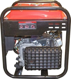 Генератор бензиновый инверторный EDON PT-3800 (3.2 кВт, 2 розетки, ручной запуск, бак 8 л, счетчик моточасов, USB, выход 12В, медная обмотка) / бензогенератор / резервный источник питания