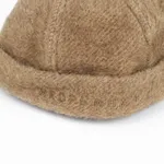 Докер Якорь Портовой пальтовый песочно-зеленый в полоску (мохер, шерсть, полиэстер)