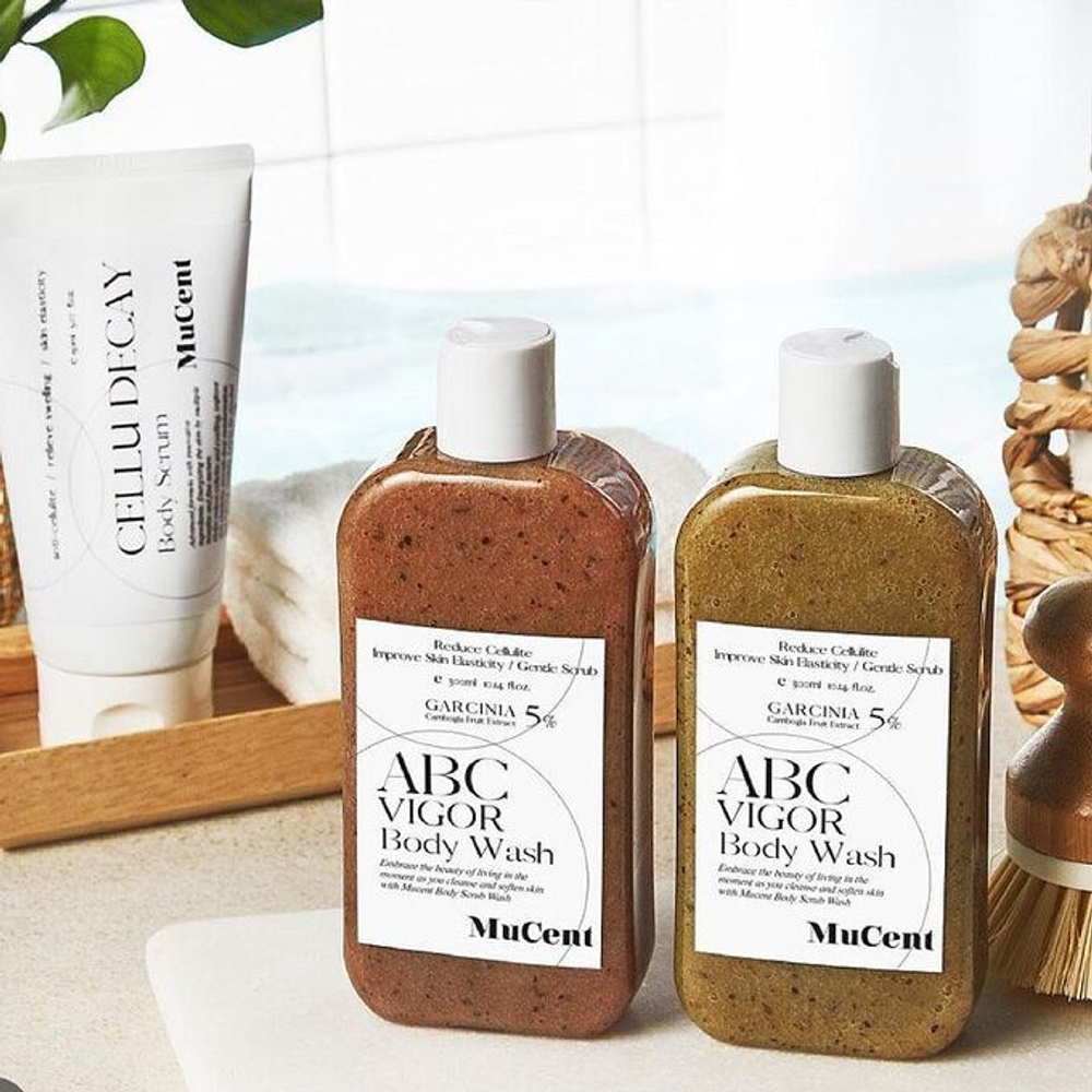 MUCENT Гель для душа Красный бархат Цветочно-древесный аромат  ABC VIGOR BODY WASH 02 (RED VELVET) 300мл.