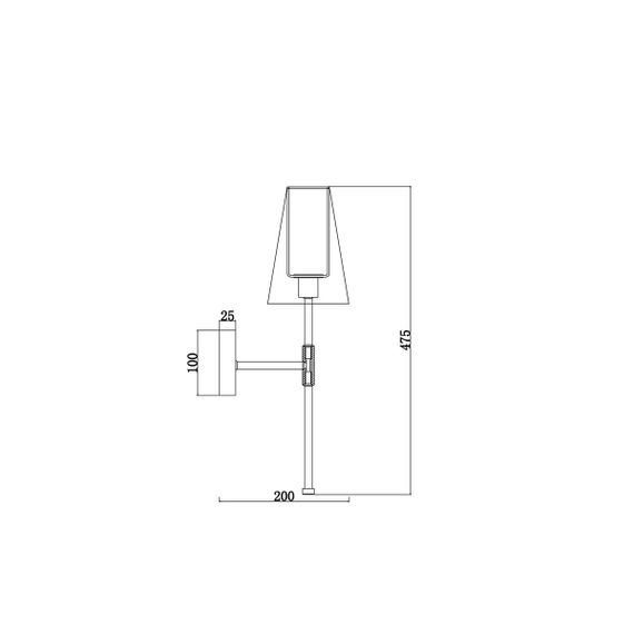 Бра Freya Tida FR5196WL-01BBS