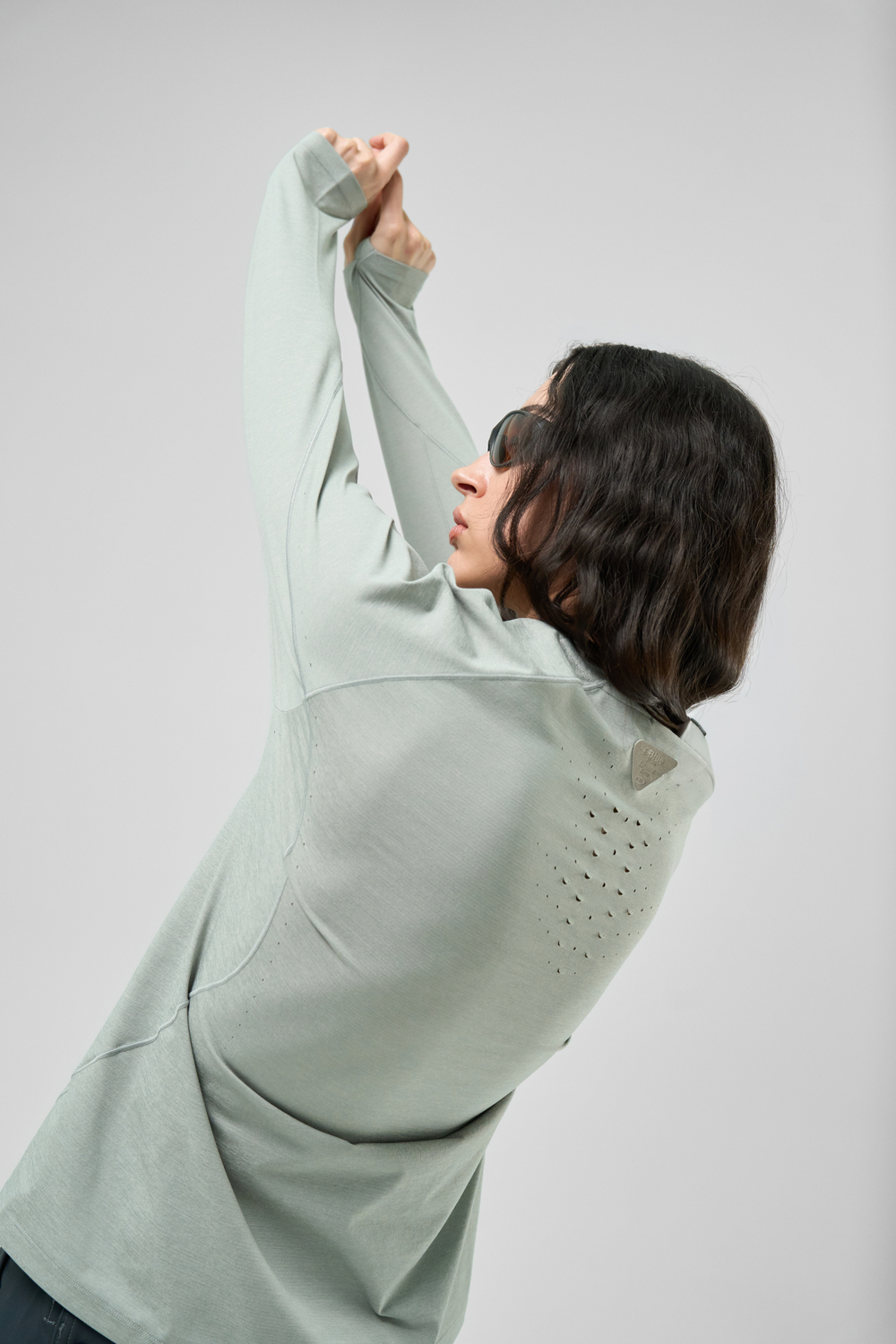 Лонгслив Nothomme Blue Monte Breathable Long Sleeve "Lichen Green"