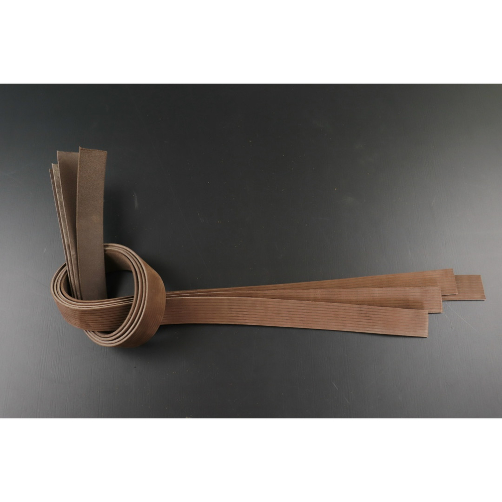 Ременная заготовка Шелк Махагон + Плита Вельвет