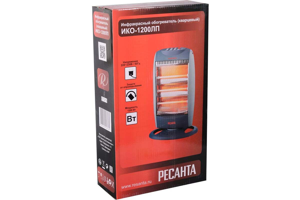 Инфракрасный обогреватель Ресанта ИКО-1200ЛП 67/5/16