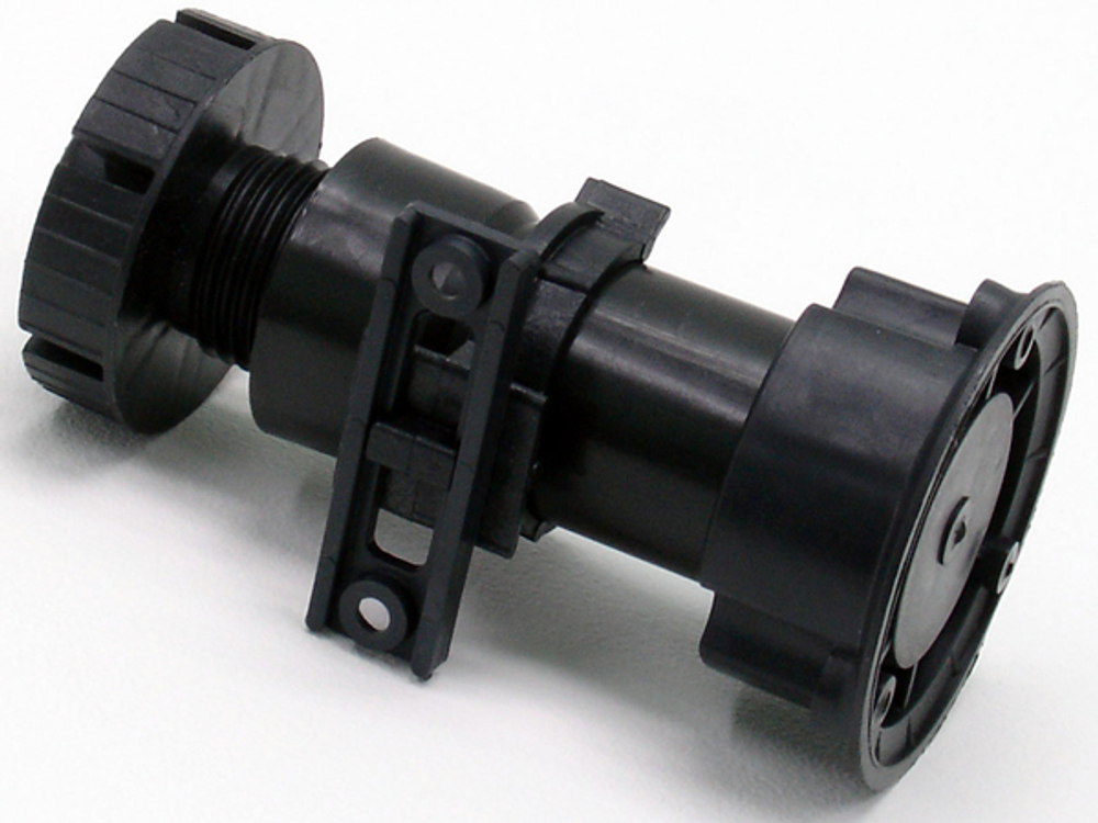 Опора кухонная регулируемая Н-100мм без клипсы (черная)