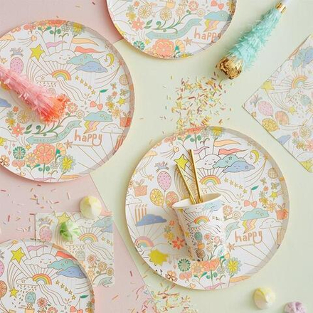 Стаканы "Happy Doodle" 8 шт.