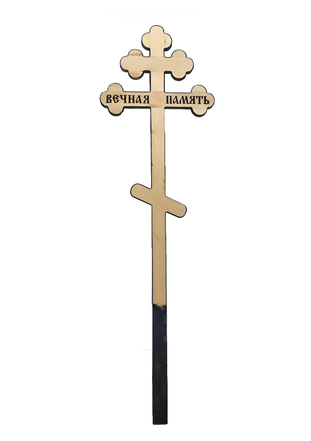 Крест Клевер/светлый, тёмный (малый)