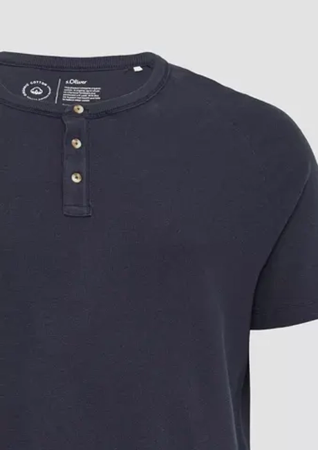 Футболка из джерси с вырезом Хенли s.Oliver