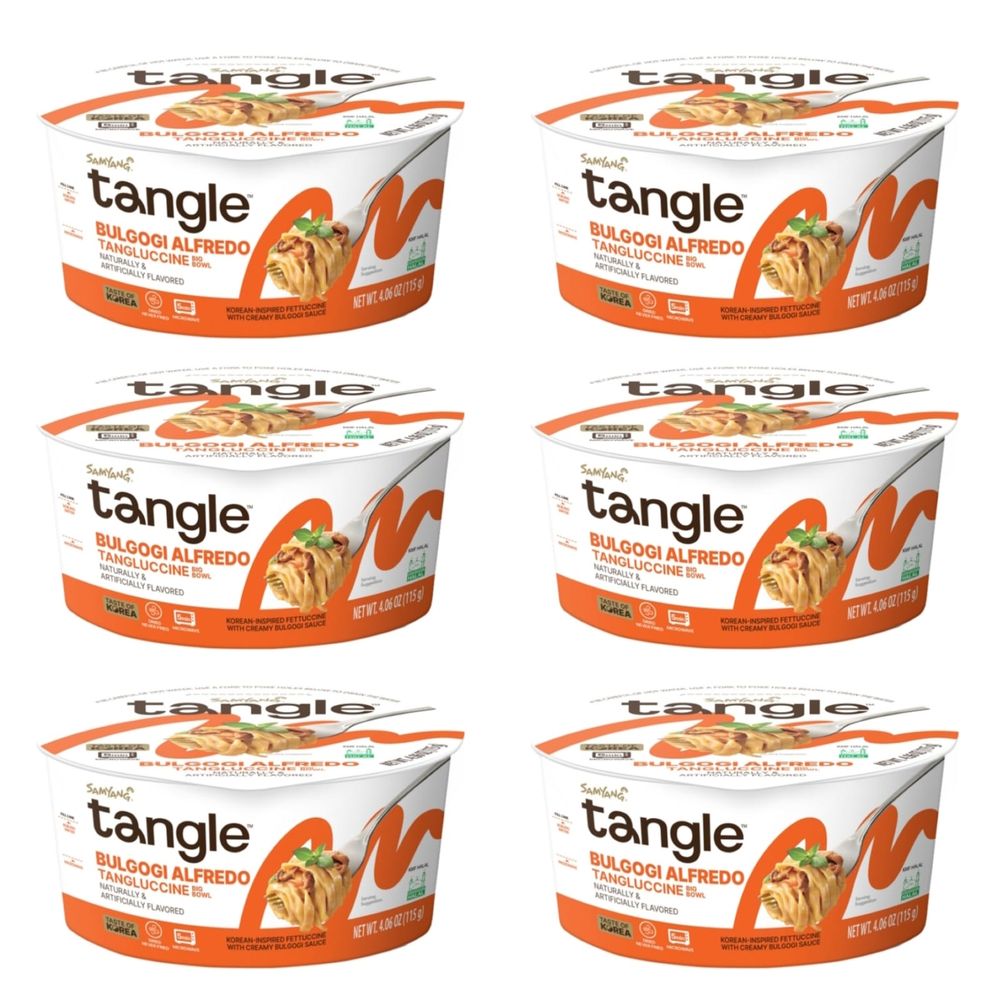 Лапша Samyang Tangle Bulgogi Alfredo 115 г 6 шт