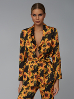 Пижамный костюм с подсолнухами