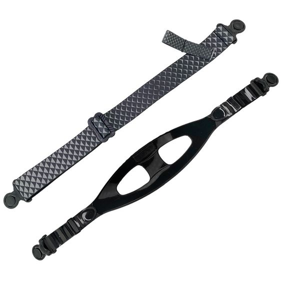 Маска Scorpena M3 с двумя ремешками черная