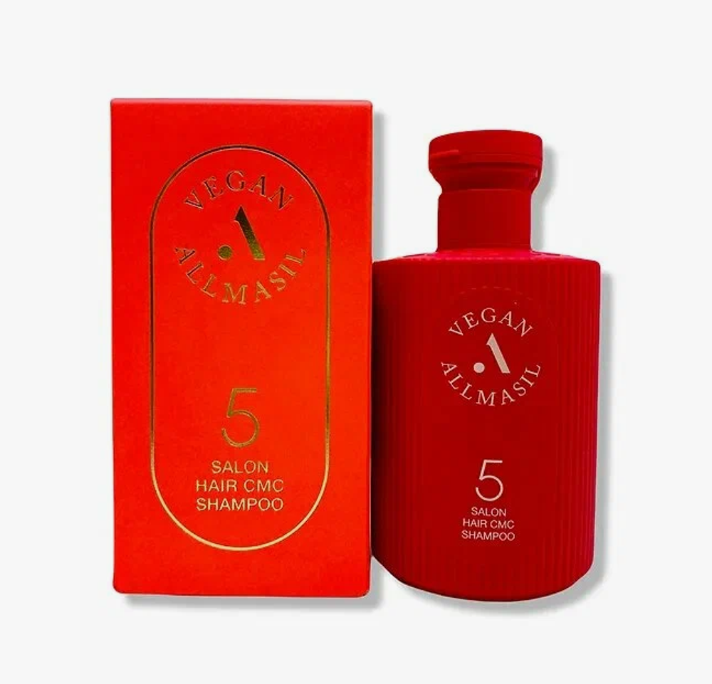 ALLMASIL 5 Salon Hair CMC Shampoo Шампунь с аминокислотами для поврежденных волос 150ml