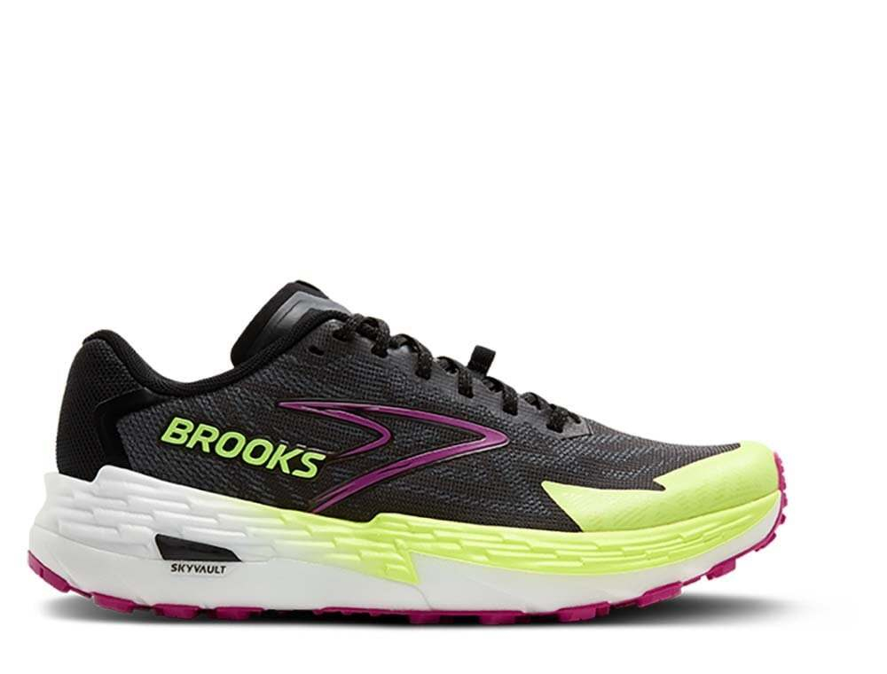 Кроссовки для бега женские Brooks Catamount 4 Черно-Розовые