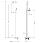 Напольный смеситель для раковины ODISEA JOYA 597603