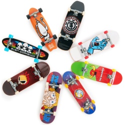 Tech Deck - Набор восьми палуб для фингерборда с эксклюзивной фигуркой 20142285