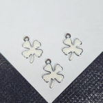 Клевер подвеска, сталь 316, цветная эмаль, р-р 12×9.5мм, штучно