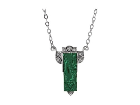 "Блуа" колье в серебряном покрытии из коллекции "Дворцы" от Jenavi с замком карабин