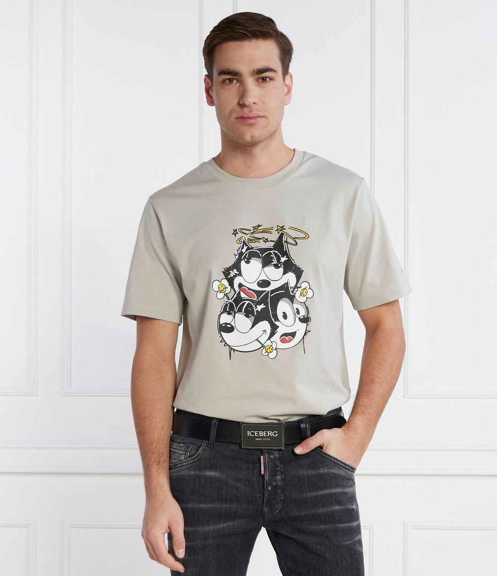 Футболка Iceberg - серый(242 I1P F024 6327)