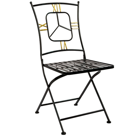 Стул складной Объект мечты Гарда черный антик OM-21061615