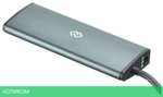 USB-хаб Digma HUB-3U3.0С-UC-G серый