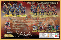 GBP19  Plastic Saracen Starter Warband (4 points)