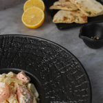 Тарелка для пасты,супа,салата d=27*5,5см,серия "Black Raw Wood"