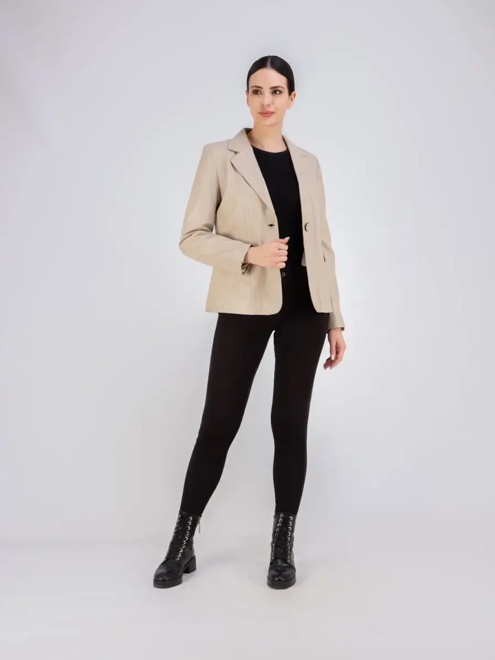 Куртка женская из натуральной кожи Турция