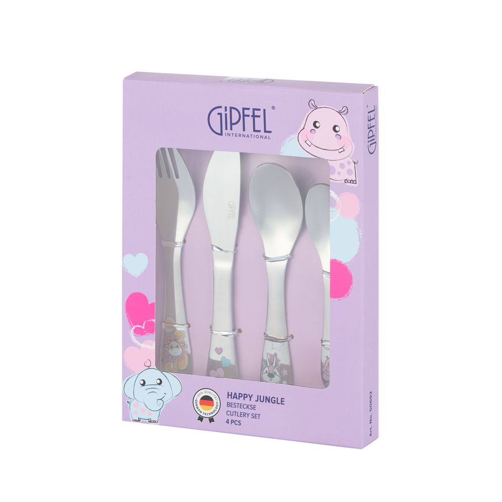 Набор столовых приборов Gipfel Happy Jungle 50692 4 предмета