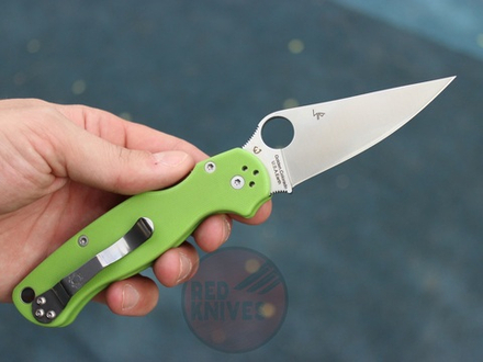 Нож Spyderco Paramilitary 2 Неон/Б C81GNGRS