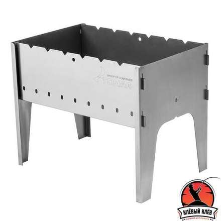 Мангал разборный 1,5мм, 490х310х370мм, картон (T-M06-1.5-K) Helios (произ-во Тонар)