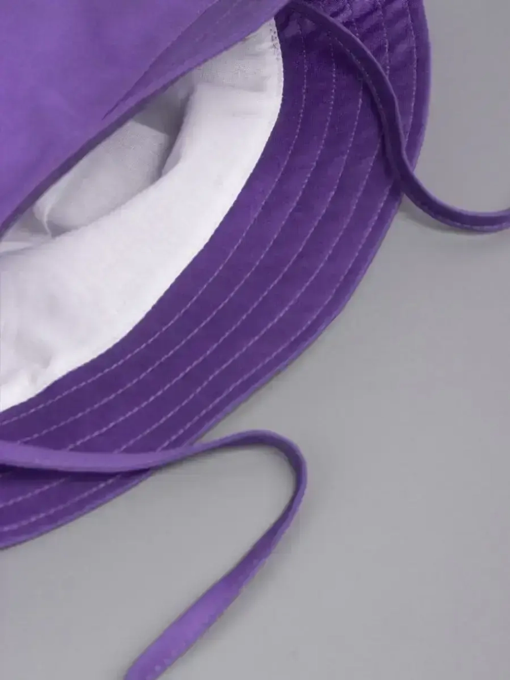 Панама детская летняя на завязках пляжная