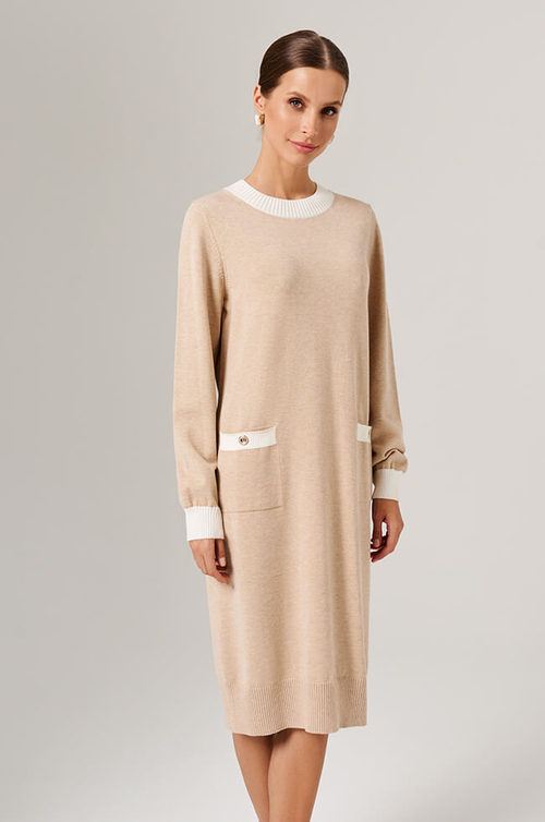 51620 Платье женское (бежевый)