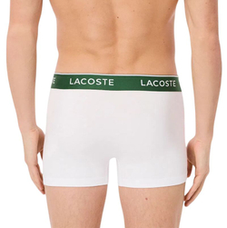 Мужские спортивные боксеры Lacoste Cotton Stretch Jersey 3P - white/whte/white