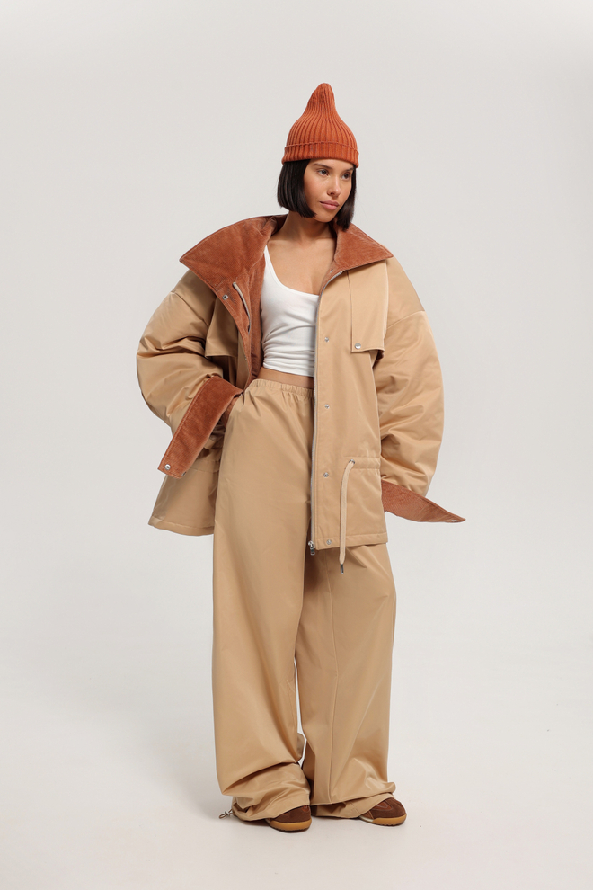 Парка утепленная (OS / Черный)