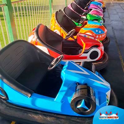 Аттракционная бамперная машинка «Комета» с дистанционным управлением и музыкой