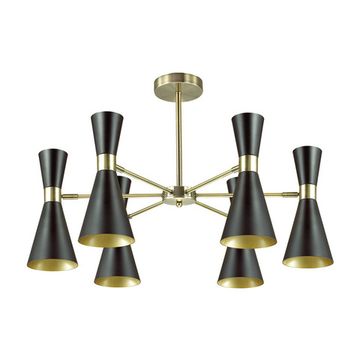 Люстра потолочная 3662/6C черный Quinn Lumion