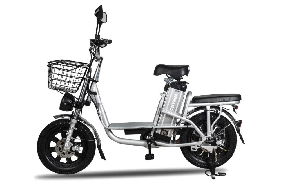 Электровелосипед Minako Monster с корзиной