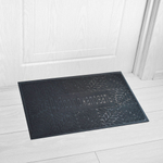 Коврик 60*90см придверный влаговпитывающий, черный