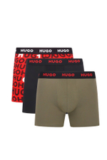 Трусики-боксеры 3шт. Hugo Bodywear - красный(50517887)