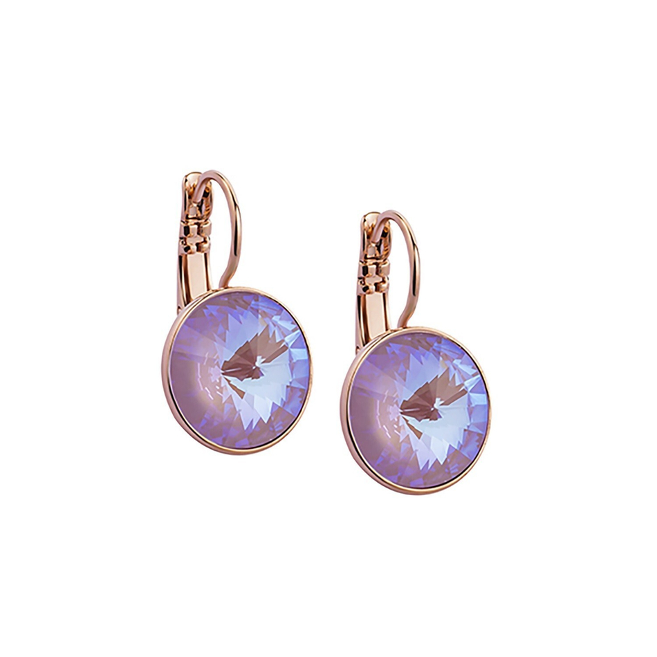 Серьги Fiore Luna Lavender Delite A1903.10 V/RG